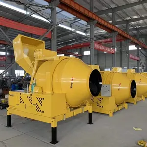 factory price of concrete mixer machine with lift