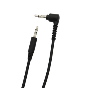 Cable de audio auxiliar macho a macho de 3.5 mm a 3.5 mm, cable de TPE niquelado para grabación con auriculares - Product Image 4