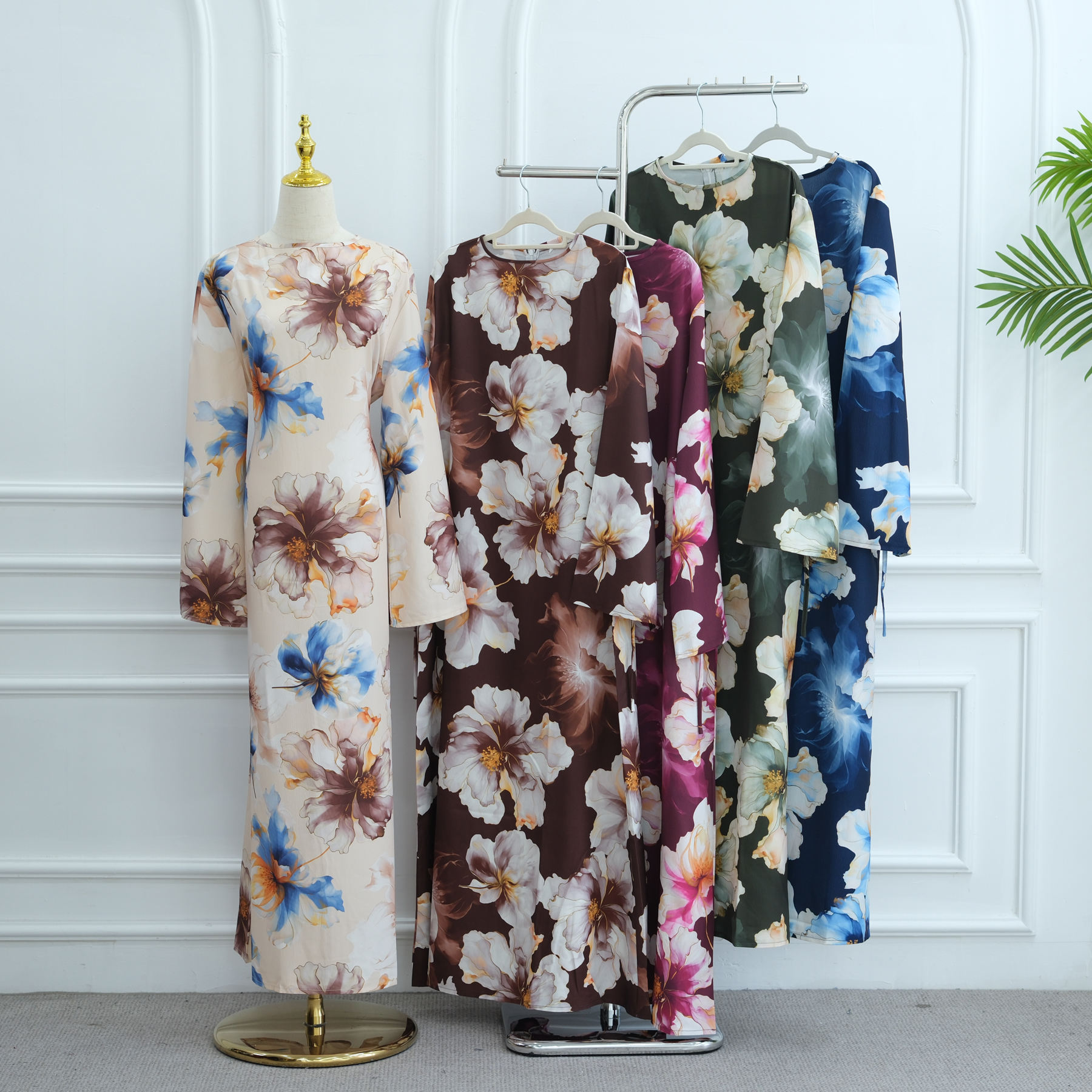 dress long sleeve muslim