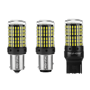 ไฟเลี้ยว LED canbu 22W 12V T20 1500Lm 3014-144SMD ไฟเบรครถยนต์ทรงพอดีกับรถได้ทั่วไปสีเหลือง - Product Image 4