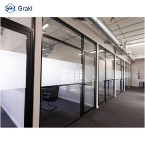 Aluminium kantoorruimteverdeler scheidingswand met modern design, geluidsabsorptie en eenvoudige installatie voor commercieel gebruik - Product Image 4