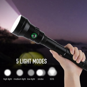 Impermeabile Più <span class=keywords><strong>Potente</strong></span> XHP70.2 Diving Led <span class=keywords><strong>Torcia</strong></span> Tattica 10000 Lumen - Product Image 6