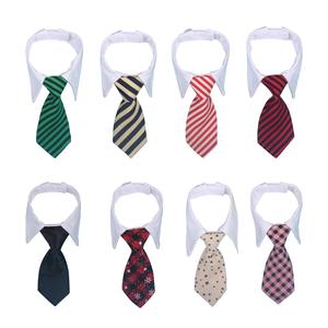 Corbata para Mascotas, Perros y Gatos, de Algodón, con Mini Lazo Navideño, <span class=keywords><strong>Collar</strong></span> para Mascotas, Elegante Corbata de Caballero para Bodas y Fiestas - Product Image 5