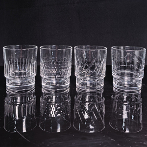 Verres à highball transparents, gobelets à eau embossés, verres à boire vintage pour le lait et diverses boissons mélangées - Product Image 6