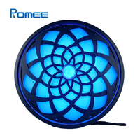 Lumière à effet de disque LED RGBW avec rotation continue à double moteur et effets de couleur dynamiques, éclairage de scène DMX512