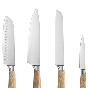 Meilleur fournisseur, prix d'usine, ensemble de couteaux de chef en acier inoxydable, couteau durable pour la cuisine et la préparation des aliments, ensemble de couteaux de cuisine de haute qualité - Product Image 2