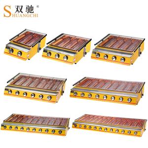 Barbecue automatique commercial en acier inoxydable, <span class=keywords><strong>grand</strong></span> brûleur, machine à barbecue au gaz GPL, rôtissoire automatique pour <span class=keywords><strong>viande</strong></span> - Product Image 3