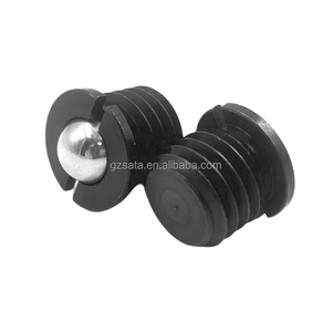 FBPJ 45H Steel Metric Threaded Flange Type <strong>Spring</strong> Ball Plunger <strong>Bolts</strong> M5X5 M6X6 M8X7 M10X9 M12X11.5 M16X16 - Product Image 1