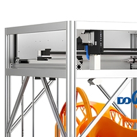 Mesin Ekstrusi Pelet Format Besar Printer 3D Granul Industri FGF dengan Auto Leveling dan Kontrol Suhu Cerdas untuk Pencetakan Industri