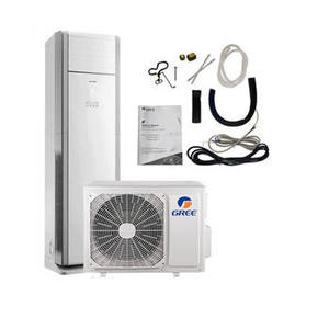 เครื่องปรับอากาศแบบตั้งพื้น 96000 บีทียู 220 โวลต์ น้ำยา R410A ปรับทิศทางได้ 4 ทิศทาง คุณภาพสูง ระบบทำความเย็นและความร้อนทรงพลัง - Product Image 2