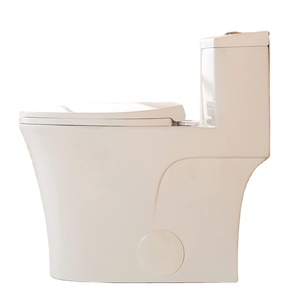 Vente en gros de cuvette de toilette blanche de haute qualité à compostage à sec d'une seule pièce - Product Image 4