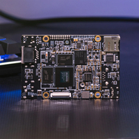 ROC-RK3588S-PC Placa de Desarrollo de Computadora de Placa Única (SBC) Integrada, 8GB Rockchip RK3588 NPU 6Tops, Placa Base Linux AIoT AI, 12V
