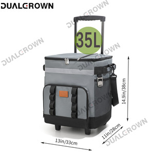 Fabrika Fiyatlı Taşınabilir Su Geçirmez Hafif Büyük Kapasiteli Soğutucu Çanta Yalıtımlı Sızdırmaz Yumuşak Soğutucu Çanta Piknik Kamp İçin - Product Image 4