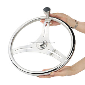 Matériel de bateau de volant de <span class=keywords><strong>voilier</strong></span> en acier inoxydable marin neuf et d'<span class=keywords><strong>occasion</strong></span> avec charnière pour l'utilisation de navires et de bateaux - Product Image 2