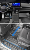 Tapis de sol de voiture en TPE antidérapant, tapis de coffre, conduite à droite, adapté à Toyota Probox 2010-2019, vente chaude en usine