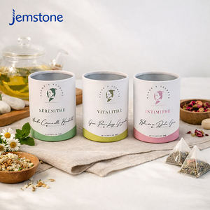 Envase Ecológico de Cartón Kraft para Café, Proteína en Polvo, Té de Hojas Sueltas, Tubo de Papel de Grado Alimenticio con Tapa Personalizada - Product Image 1