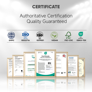 Feuille épaisse de masque facial de fibre de bambou de fibre végétale absorbant hydratant débarbouillette de soin de la peau - Product Image 5