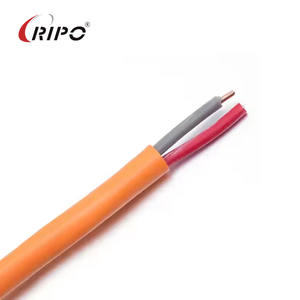 Câble d'alarme incendie RIPO en cuivre nu isolé en silicone 2-Core 2x1.5mm2 - Product Image 4