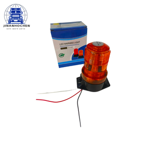 Lampu Peringatan LED Amber 12-110V dengan Basis Magnetik & Tetap, Lampu Strobo Beacon untuk Truk, Forklift, Mesin Konstruksi 7 - Product Image 1