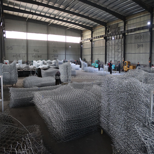 Vente directe usine Prix compétitif Paniers gabions hexagonaux en treillis métallique galvanisé pour clôtures et murs - Product Image 4
