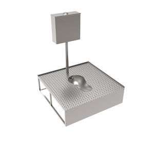 مرحاض قرفصاء حديث من الفولاذ المقاوم للصدأ من هونغديك للاستخدام في الحمامات العامة والسجون، توريد من الشركة المصنعة - Product Image 1