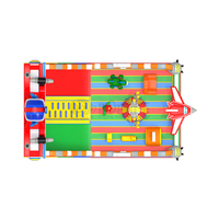 Vente flash : Toboggan gonflable pour enfants, structure gonflable de divertissement à vendre