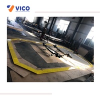 Machine de redressage de châssis de véhicule pour carrosserie automobile, avec ancrages au sol, équipement de réparation de bosses # VF1300