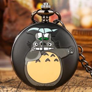 Reçine sanat epoksi Totoro tasarım kolye saatler Cosplay japonya <span class=keywords><strong>Anime</strong></span> antik cep saati boy öğrenci hediyeler çocuk hediyeler için - Product Image 2