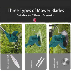 Tagliaerba a Benzina Portatile Professionale OEM 21V con Raccoglierba da 100L, Design Pieghevole e Maneggevole - Product Image 6