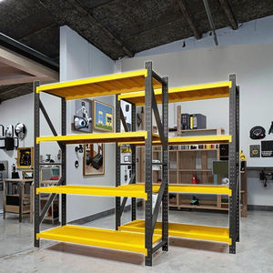 שימוש תעשייתי מחסן מתכת מדפים דיוטי מתכת חובה מדפי יחידה סיטונאית מחיר אחסון מדף עבור מוסך - Product Image 5