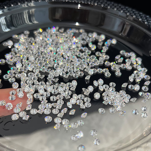 RINNTIN Manufacturer Wholesale Loose <strong>Moissanite</strong> Stones Pass <strong>Diamond</strong> Tester 0.8-10mm D Color VVS Mossanite Stone GRA Certificate - Product Image 3