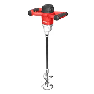 DPTOOL 1200W Variable Speed Electric Plaster Mixing Stirrer Drill Paddle Mud Cement Paint Mixer
