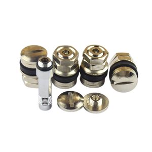 Vástago De Válvula TR415 10 Piezas: Repuesto De Goma Y Metal Para Neumáticos De Coche (Tipo A Presión)