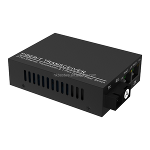 ตัวแปลงสัญญาณไฟเบอร์ออปติกแบบ Single-Mode SC Dual RJ45 ความเร็ว 100Mbps ยอดนิยม - Product Image 6