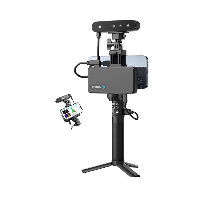 New for 3D Scanner CR-Scan Ferret Pro Handheld Wireless Anti-Shake Fast Full-Color 0.1mm Accuracy 3D Printing Upgrade Black