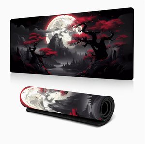 Alfombrilla de Ratón para Juegos XXL con Diseño de Demonio Japonés Oni, Alfombrilla de Escritorio Extragrande con Base de Goma Antideslizante para Jugadores de PC - Product Image 3