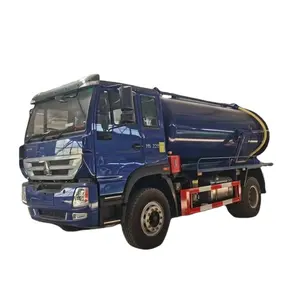 Camiones de vacío de aguas residuales HOWO 15000L de alta presión de alcantarillado de lavado de vehículos camiones de lodo limpiador de alcantarillado al vacío