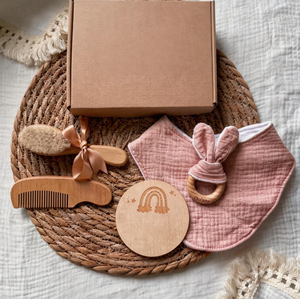 Coffret cadeau pour bébé fille ou garçon, cadeau parfait pour nouveau-né, cadeau personnalisé pour baby shower, cadeau d'anniversaire unique - Product Image 4