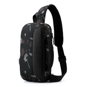 Commercio all'ingrosso di moda impermeabile in Nylon piccolo zaino a tracolla <span class=keywords><strong>da</strong></span> uomo borse a tracolla a buon mercato all'aperto petto Pack per gli uomini - Product Image 3
