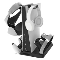 Support de refroidissement vertical 3 niveaux Turbo pour PS VR2 et PS5 avec chargeur magnétique – Vente en gros