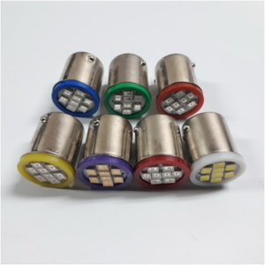 BA15S <span class=keywords><strong>Ampoule</strong></span> à baïonnette 1156 #89 LED Flipper <span class=keywords><strong>Ampoule</strong></span> 12V 0.8W 8SMD Non Ghosting Pas de polarité - Product Image 5