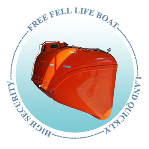 Bateau de sauvetage à chute libre entièrement fermé en fibre de verre certifié CCS/BV/IRS/EC - Product Image 1
