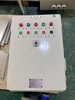 Panneau de commande de pompe DOL tout-en-un monophasé/triphasé 2,5 kW 5,5 kW pour pompe de transfert/boosteur, avec boîtier PC extérieur