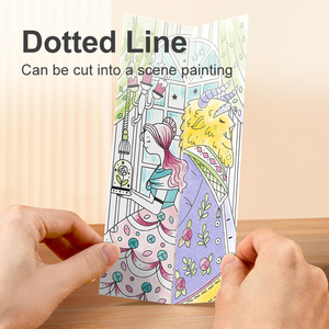 Libro <span class=keywords><strong>di</strong></span> arte per il <span class=keywords><strong>disegno</strong></span> Mideer per bambini Gouache Graffiti immagine libro immagine acqua da colorare - Product Image 6