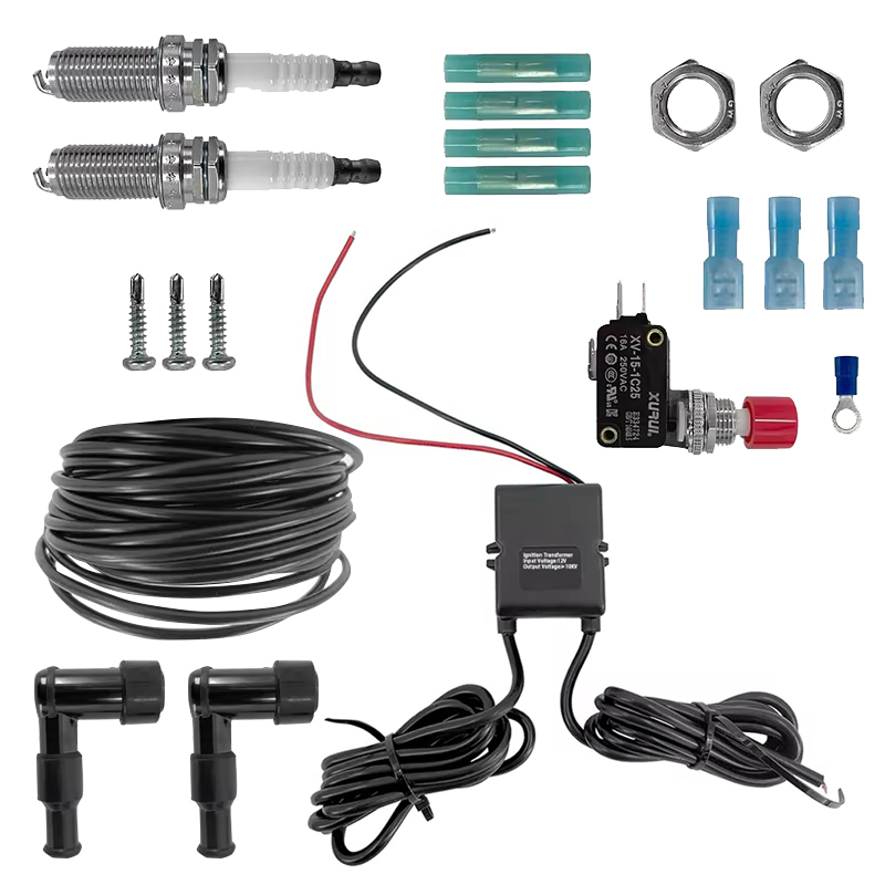 Dual Flamethrower Exhaust Kit with Installation