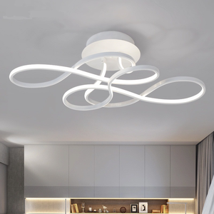 Modern Style Ceiling <b>Light</b> <b>Led</b> Strip Lamp Intelligent Dimming 110V Switch Control Acrylic <b>Lights</b> for Home - Product Image 4