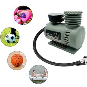 Portable Electric <b>Mini</b> Air <b>Compressor</b> 12V 300psi With Pressure Gauge And 3 Adapters For Cars And Campers - Product Image 6