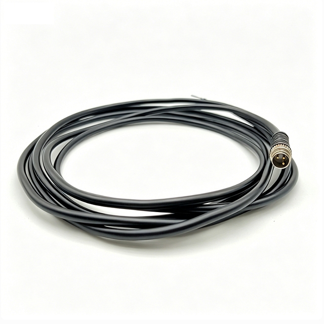 CAM8.A4-11232540 Cable M8 4Pin 5m IP67 Waterproof Automation Sensor Actuator Wiring Signal Flexible Wire