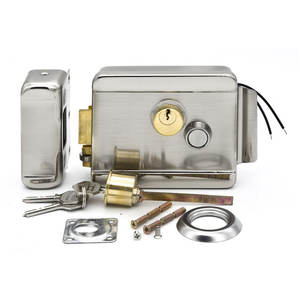 金属製ドアゲート電気ドアリムロックステンレス鋼12Vセキュリティスマート磁気電子キー - Product Image 6