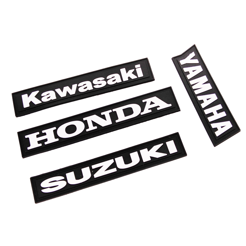 Мягкий ПВХ резиновый нашивной значок с тиснением мягкая 3D этикетка термоклейкая ПВХ резиновая нашивка для мотоциклетного сиденья этикетка